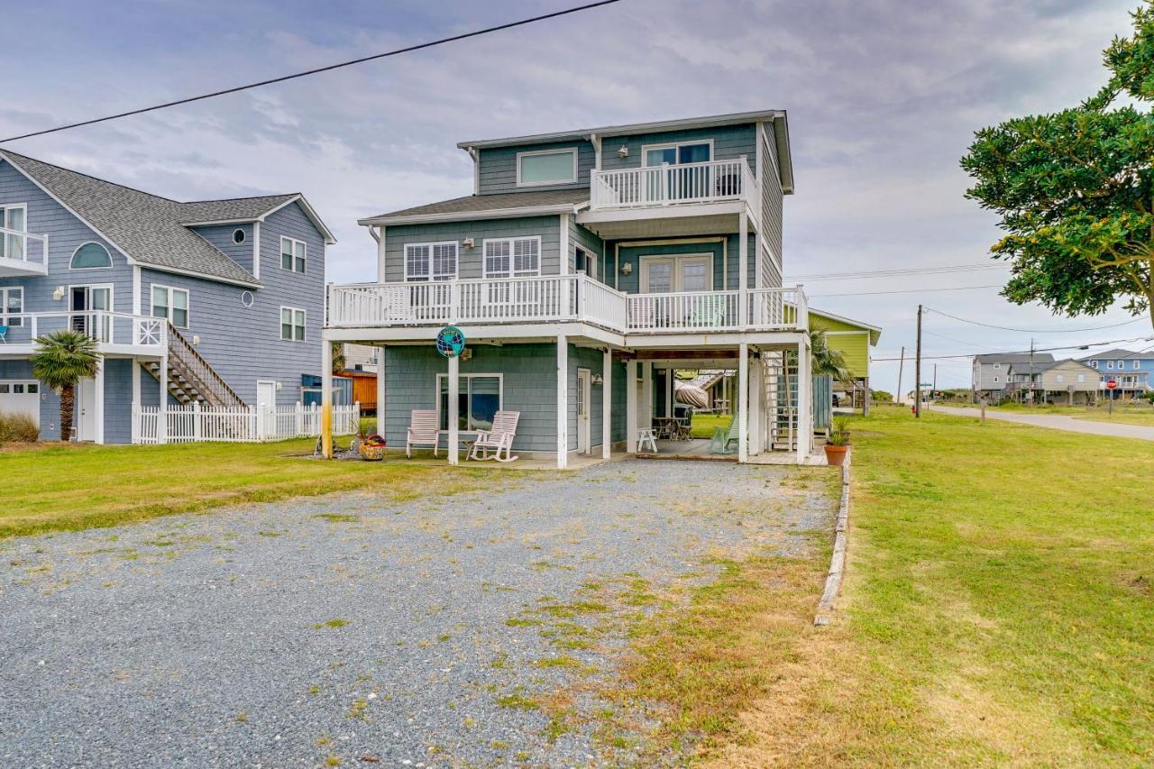 Topsail Beach Vacation Rental Steps To Shore! Exteriör bild