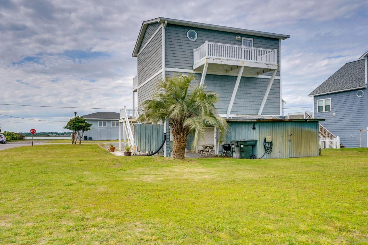 Topsail Beach Vacation Rental Steps To Shore! Exteriör bild